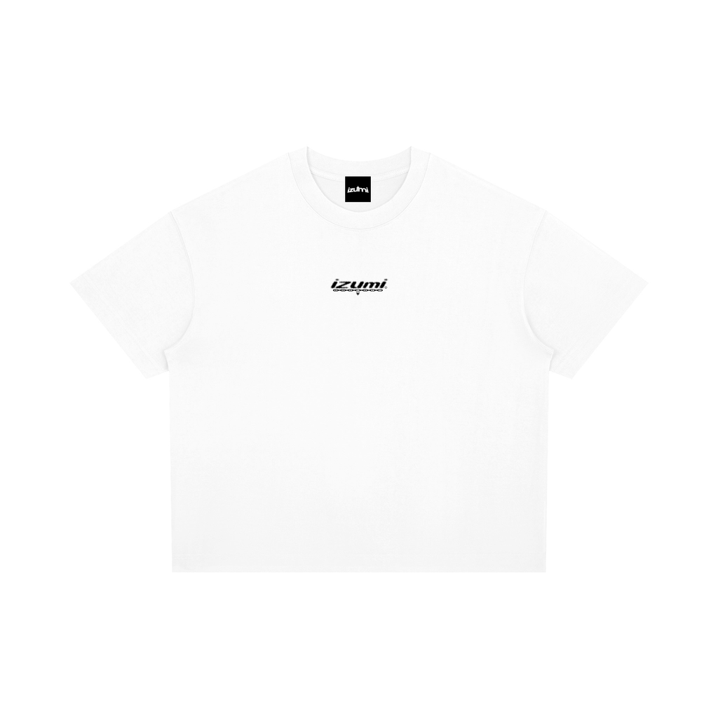 Classic Izumi Halftone White Tee