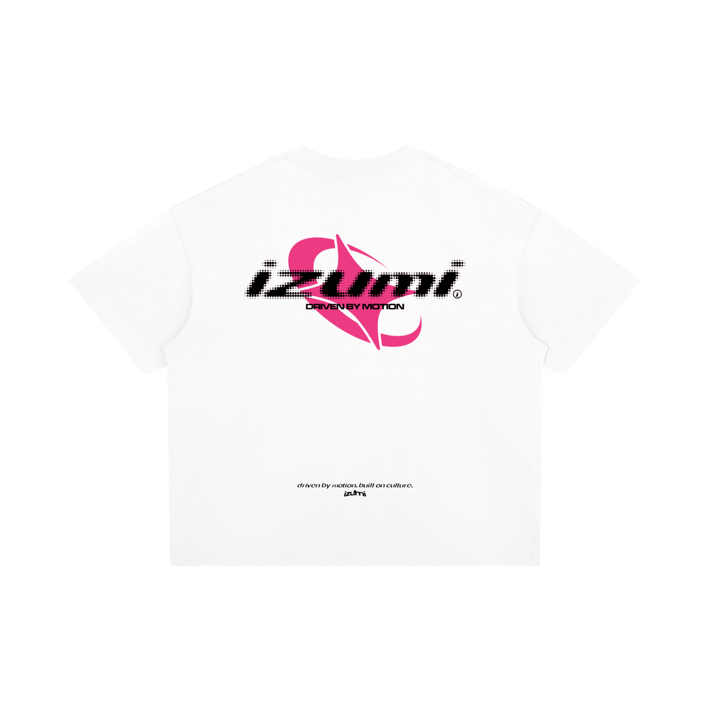 Classic Izumi Halftone White Tee