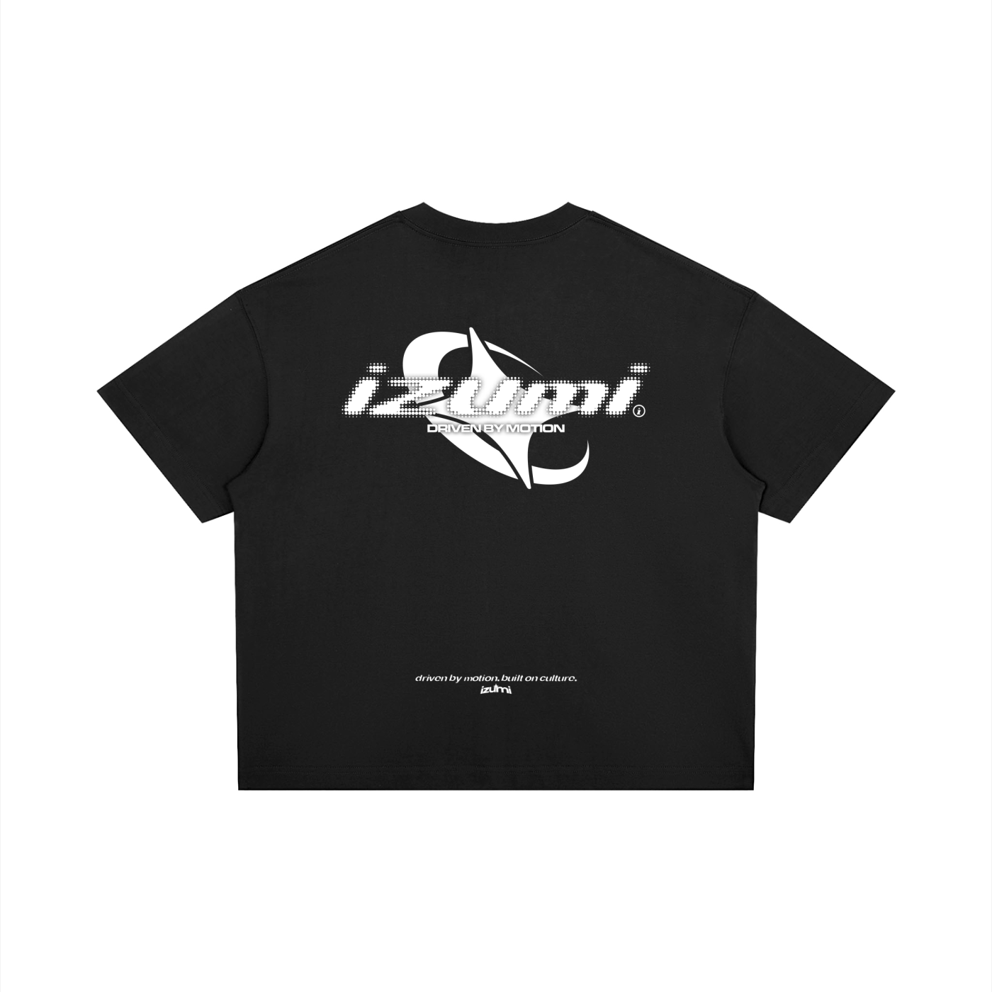 Classic Izumi Halftone Black Tee