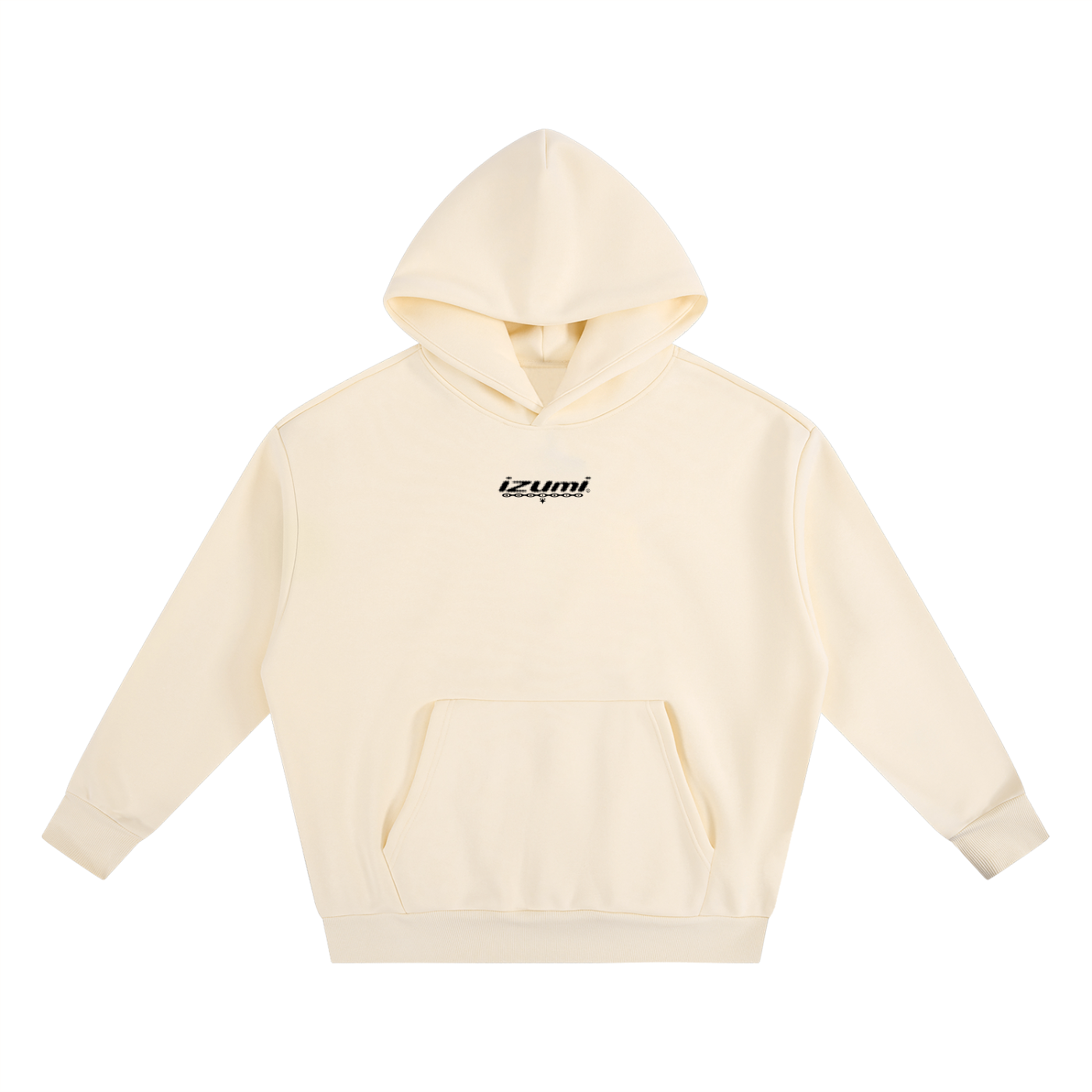 Classic Izumi Halftone Cream Hoodie
