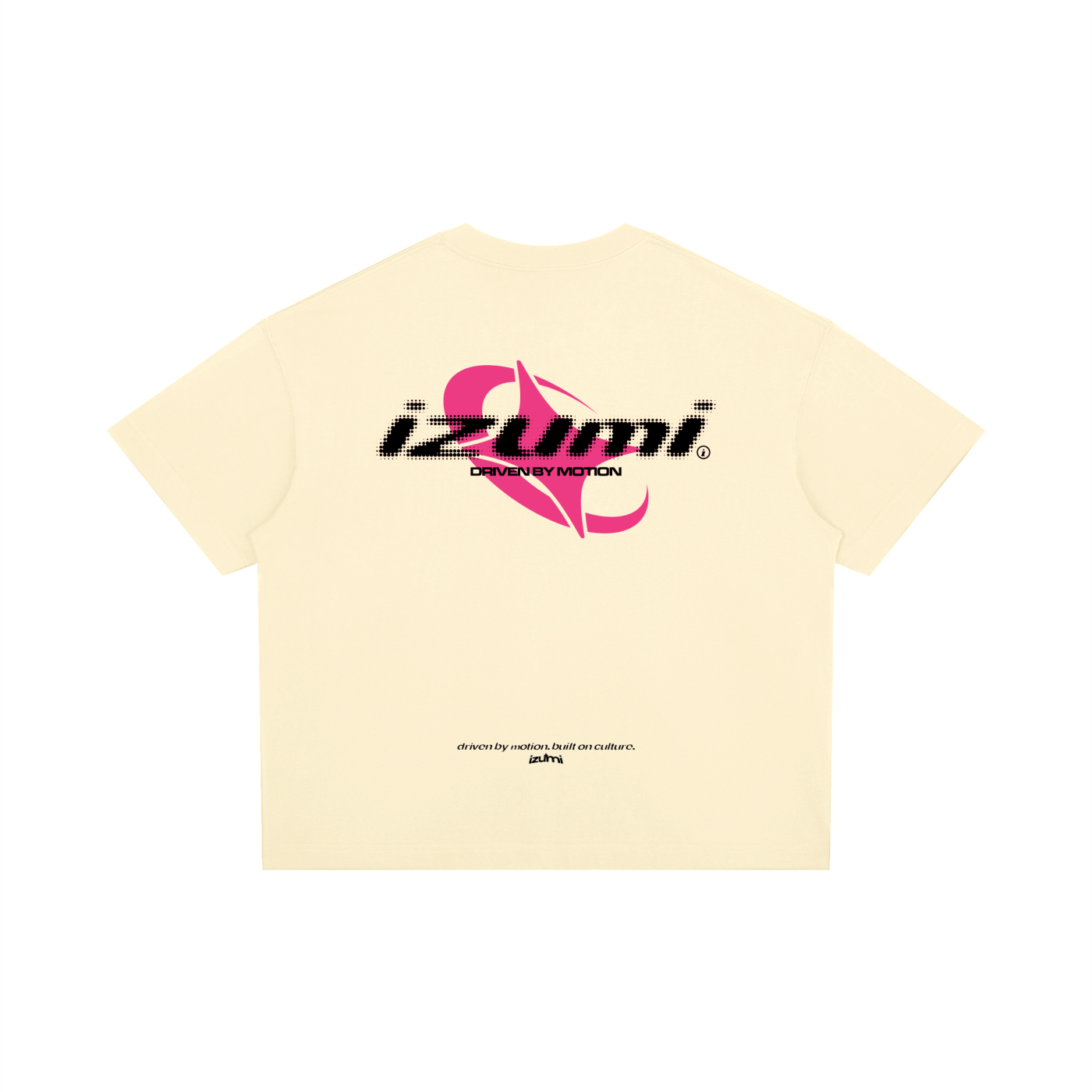 Classic Izumi Halftone Cream Tee