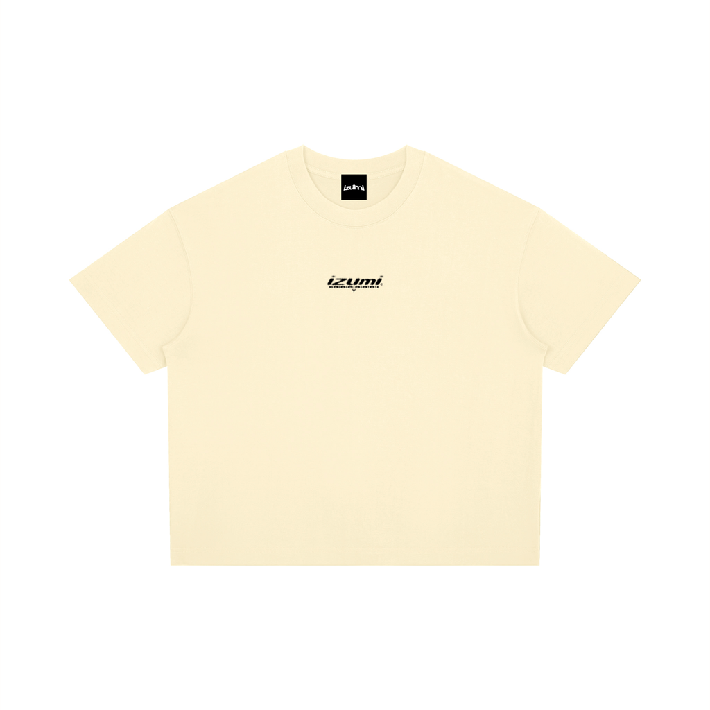 Classic Izumi Halftone Cream Tee