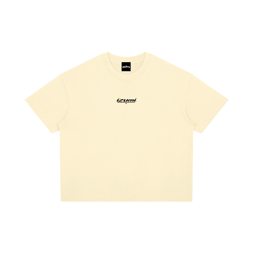 Classic Izumi Halftone Cream Tee
