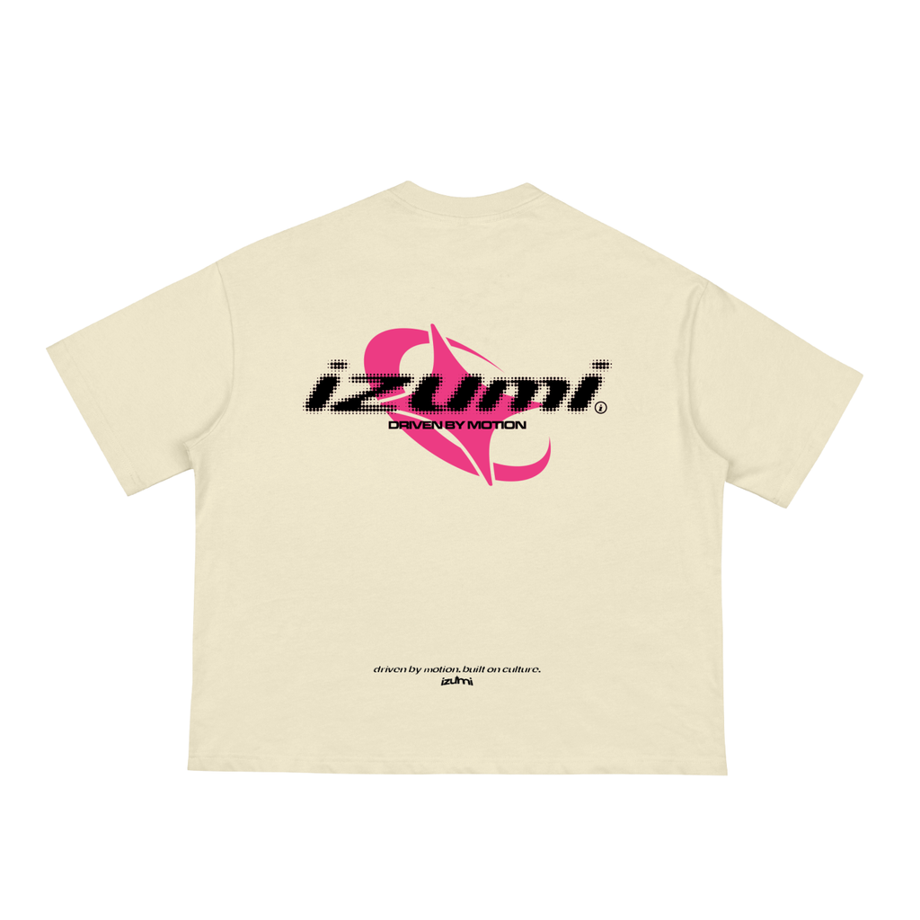 Classic Izumi Halftone Cream Tee