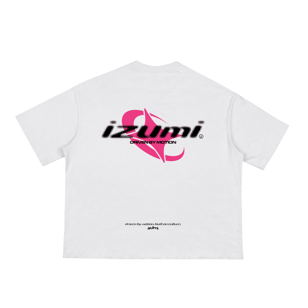 Classic Izumi Halftone White Tee