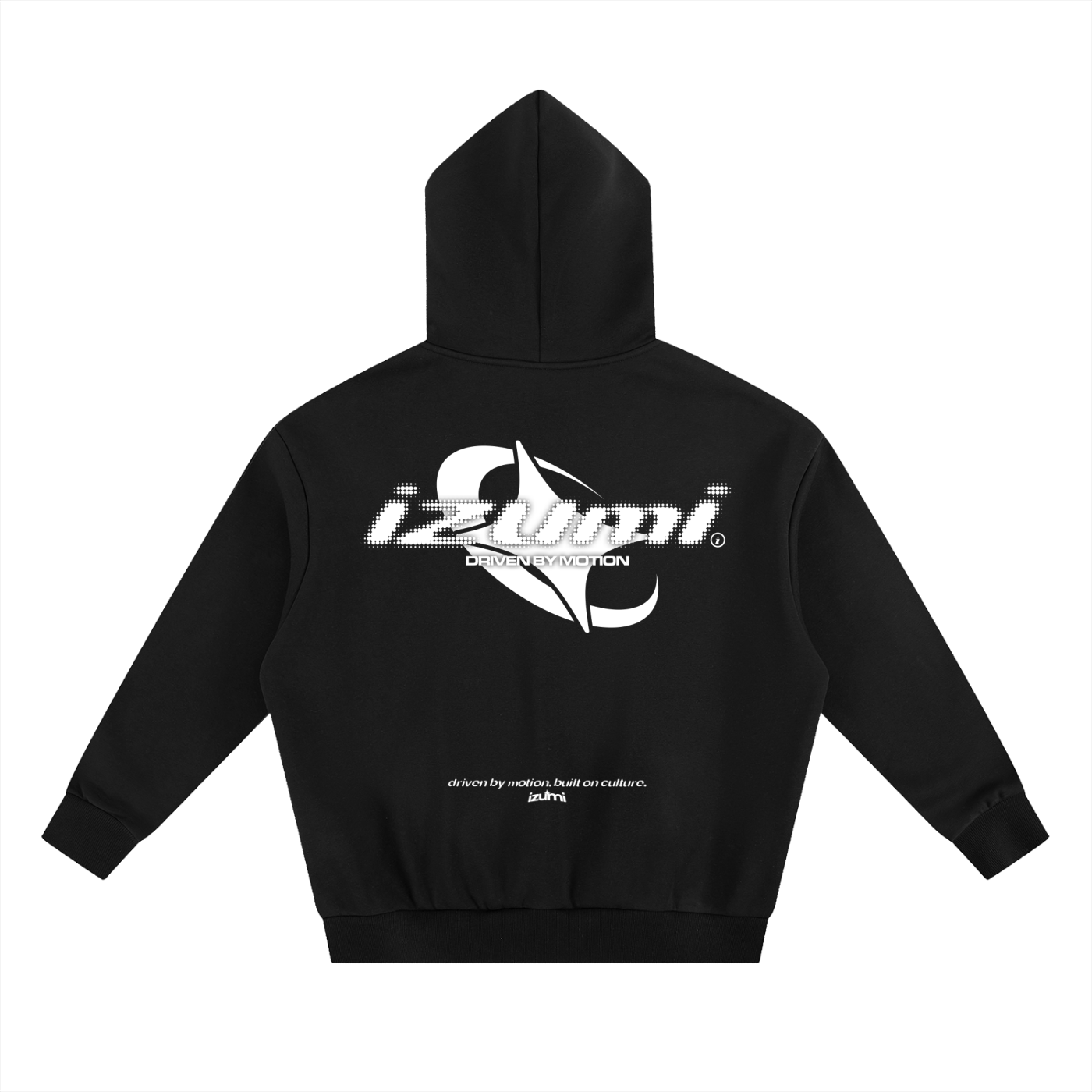 Classic Izumi Halftone Black Hoodie
